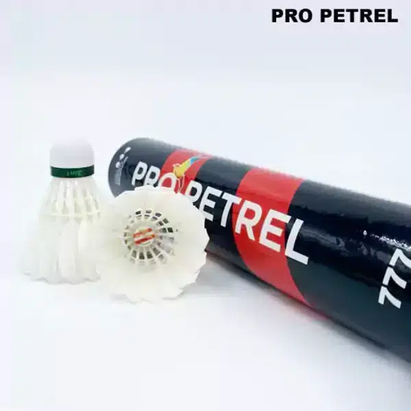 777 PRO PETREL 777 High-Speed Goose Feather Badminton Shuttlecock – 12pcs - Image 1