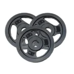 Olympic Dumbbell Weight Plate Black