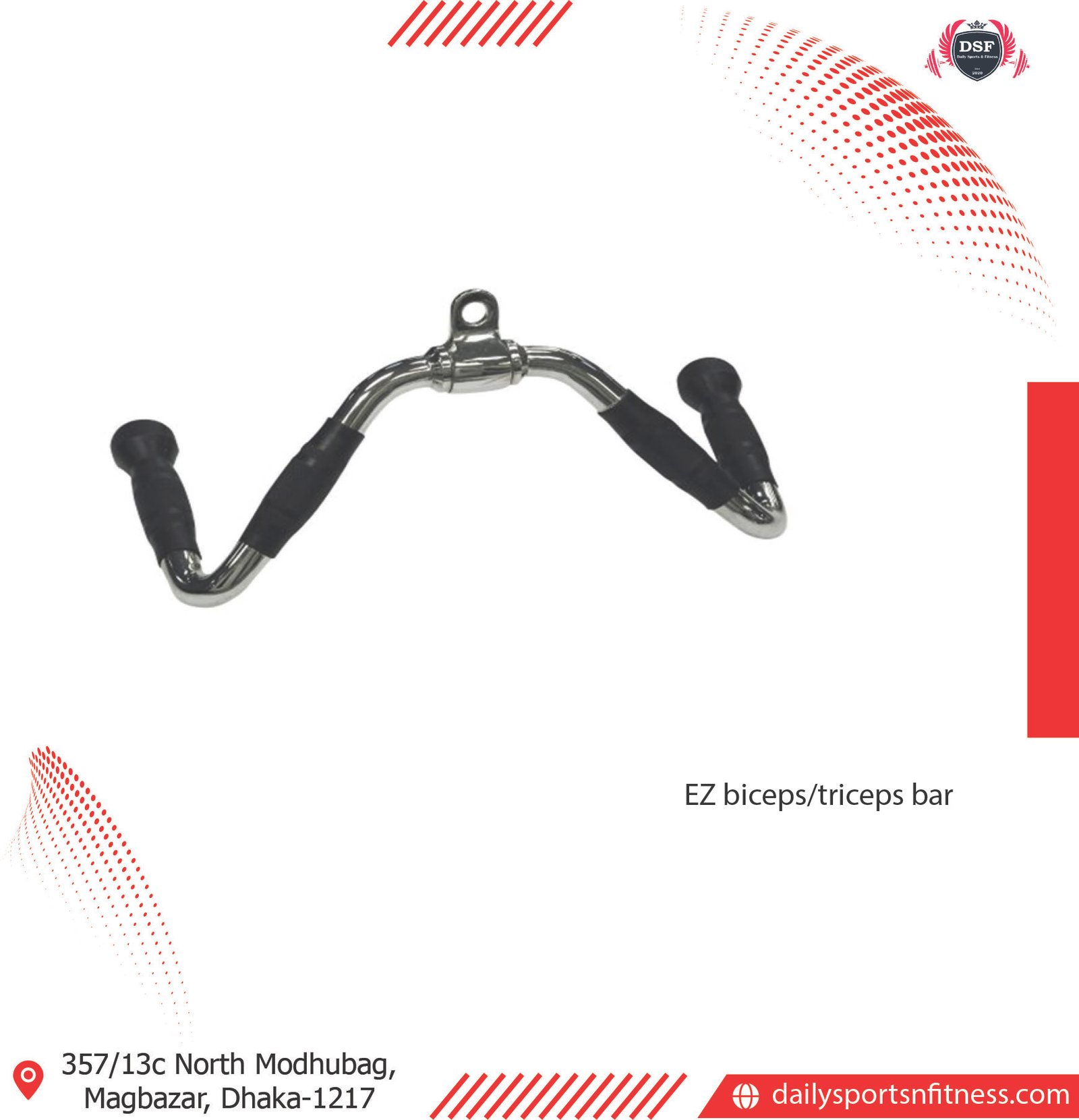 EZ bicepstriceps bar4 Tricep Bar - Image 1