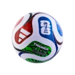 FOOTBALL FIFA World Cup-2026 Sports Match Quality Football is white in Color With an Excellent graphics Ball Size 5 Trionda