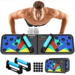 Foldable Push Up Board, 9 In 1 Multifunction Push-Up Rack