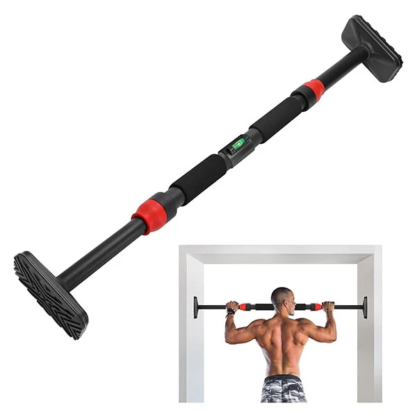 Door-Pull-Up Door Pull Up Bar Chin Up Bar, Push Up Bar, Abdominal Training Door Bar, Adjustable Length - Image 1