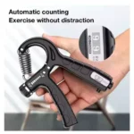Adjustable Hand Grips Strengthener with Monitor