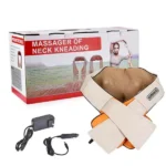 Deep Kneading Neck Massager with Heat – Shiatsu Neck Back and Shoulder Massager for Home Office Use Corded Electric – Great Christmas Gift Idea