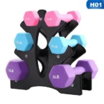 Vinyl Dumbbell Plastic Rack