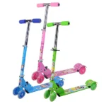 New Model Folding Kid Scooter 4 Wheel Scooter Kick Scooters with Light
