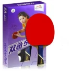 Double Fish Table Tennis Bat 5A-C