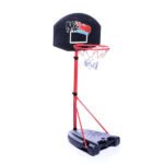 Adjustable Portable Basketball Stand with Ball and Basketball Net