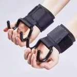 Weight Lifting Hooks Weight Lifting Grips Heavy Duty Pull Up Straps Adjustable Powerlifting Support Hooks Straps for Gym Workout