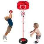 Basketball Stands Height Adjustable Kids Basketball Goal Hoop Toy Set Basketball Training Practice Accessories professional design
