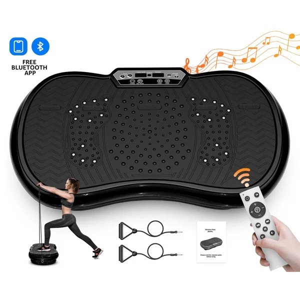 Plate-Massager Full Body Exercise Massage And Body Building Vibration Plate Machine - Image 1
